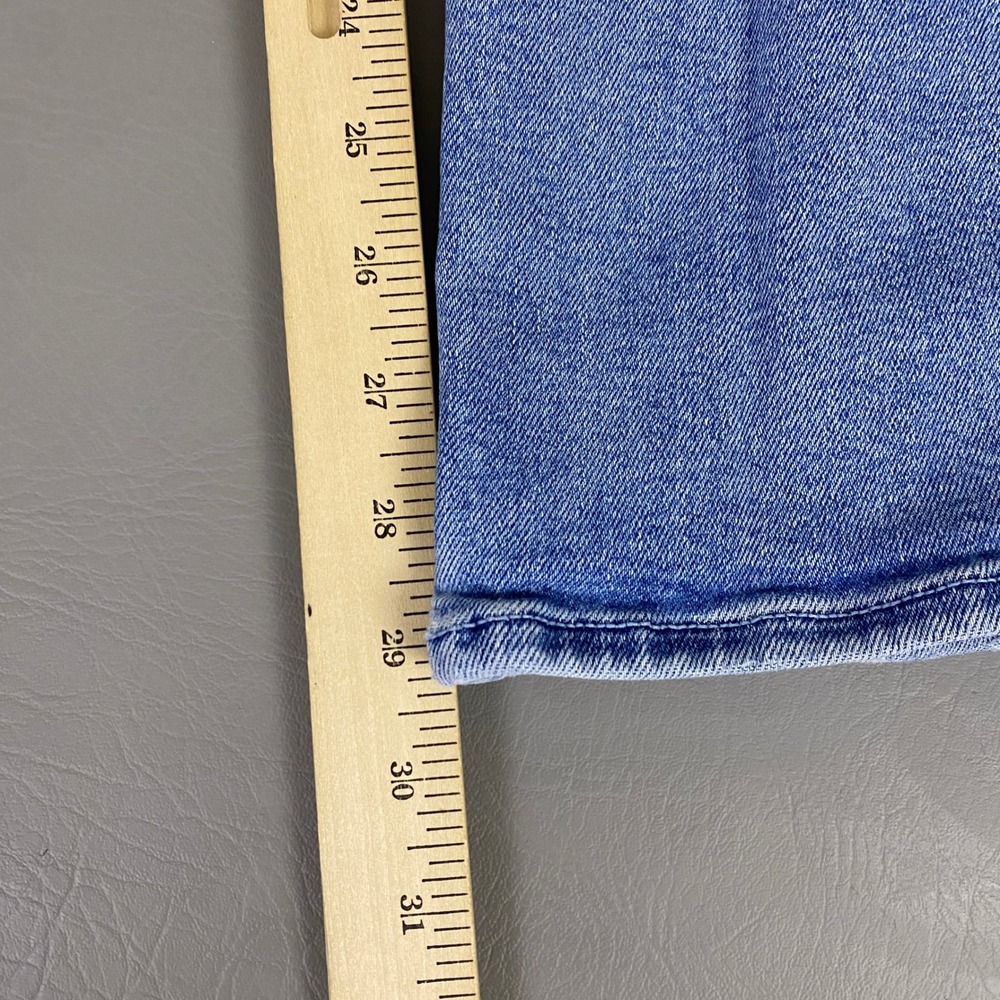 MOTHER High Waisted Rider Skimp Jeans Women's Size 25 Blue Distressed *Flaw Spot - Picture 12 of 16
